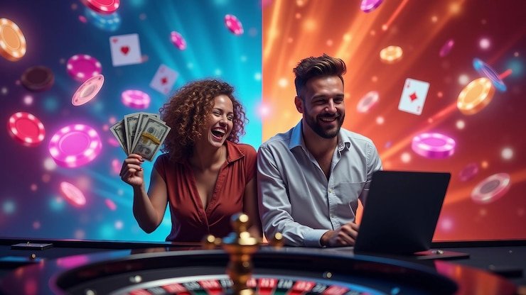 Meja blackjack live dengan dealer profesional di studio amototo